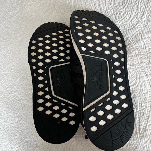 Adidas NMD R1 Winter Wool Primeknit Sneakers - Black - Picture 4 of 5